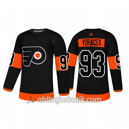 Män Ishockey Philadelphia Flyers Tröja Jakub Voracek 93 Alternate Adidas 2018-19 Authentic